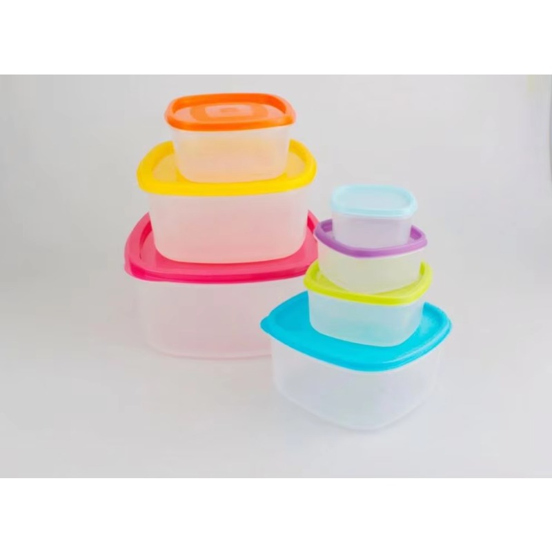 Rainbow 7pcs Food Container Pl - Food Storage Containers 评论和价格
