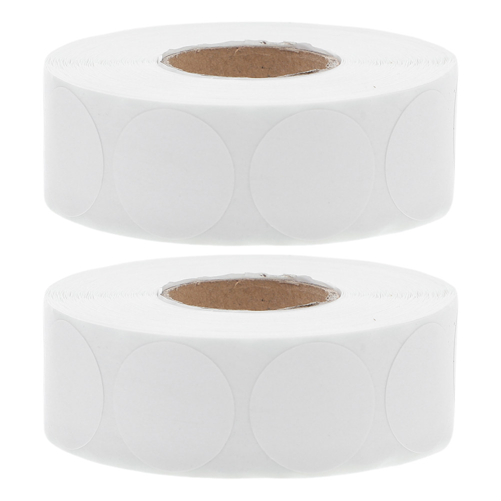 5 Rolls Round Label Stickers W - Food Storage Labels 评论和价格