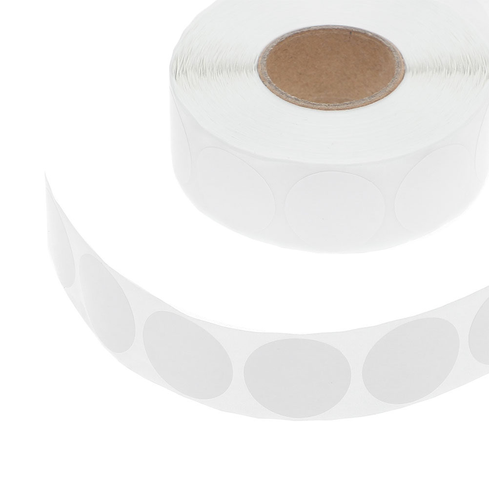 5 Rolls Round Label Stickers W - Food Storage Labels 评论和价格
