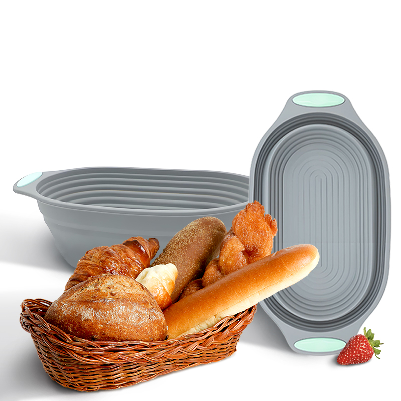 1PC Silicone Foldable Banneton - Food Storage With Dividers 评论和价格
