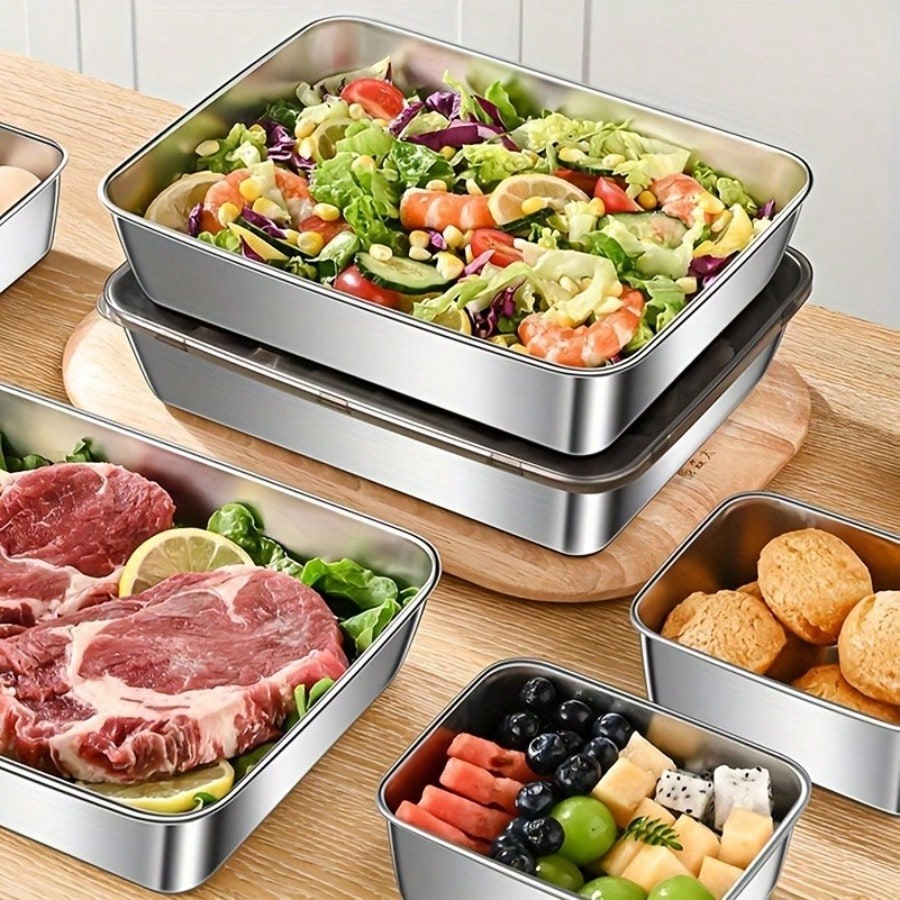 5‑Pack Premium Leak‑Proof Stai - Food Storage Meals 评论和价格