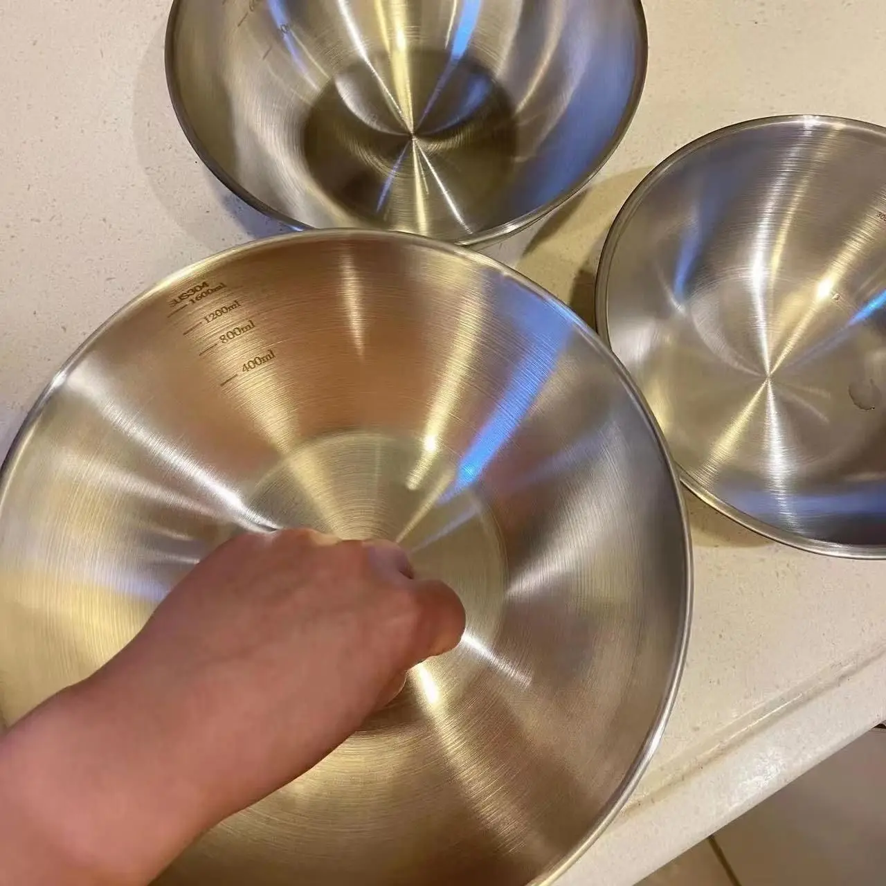 2026 Stainless Steel Mixing Bo - Food Storage Meals 评论和价格