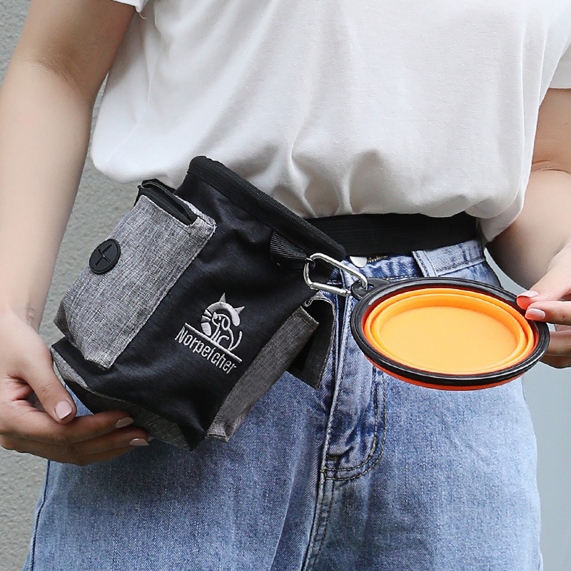 Pet Training Fanny Pack Walkin - Food Storage Bag 评论和价格
