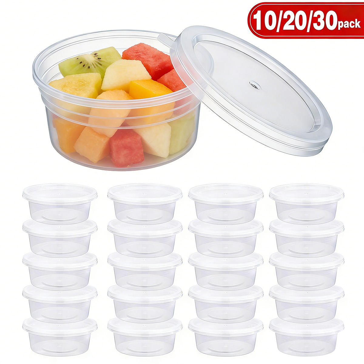 10/20/30 Pack Small Slime Cont - Food Storage Meals 评论和价格