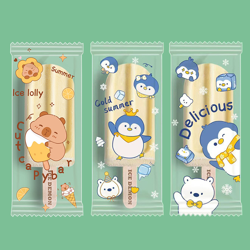 ~100Pcs Cute Cartoon Food Grad - Food Storage Bag 评论和价格
