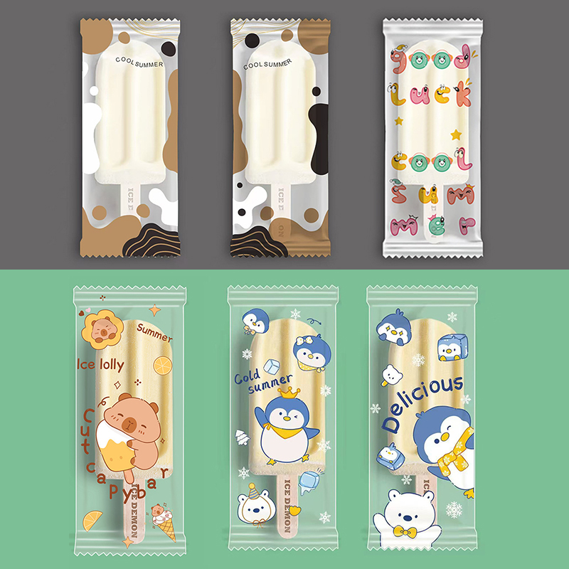 ~100Pcs Cute Cartoon Food Grad - Food Storage Bag 评论和价格