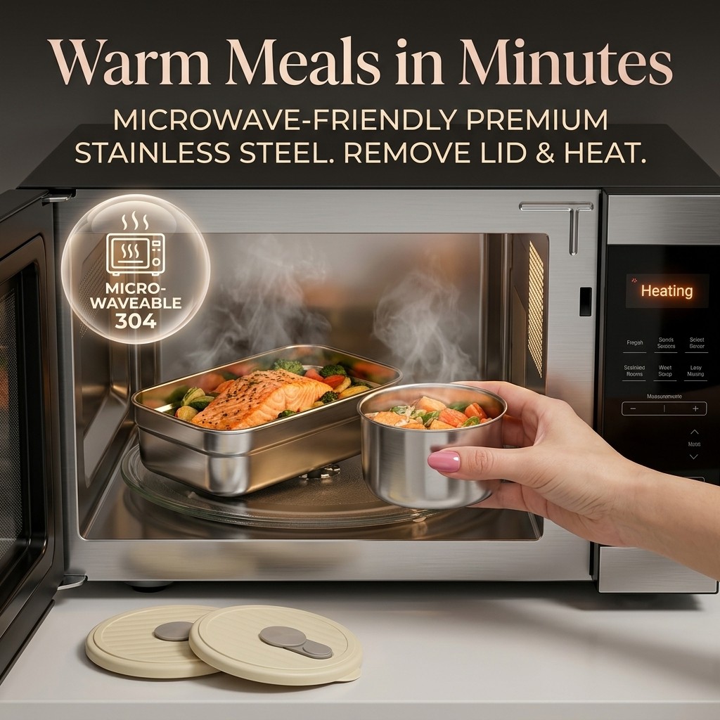 Microwave Safe 304 Stainless S - Food Storage Oven Safe 评论和价格