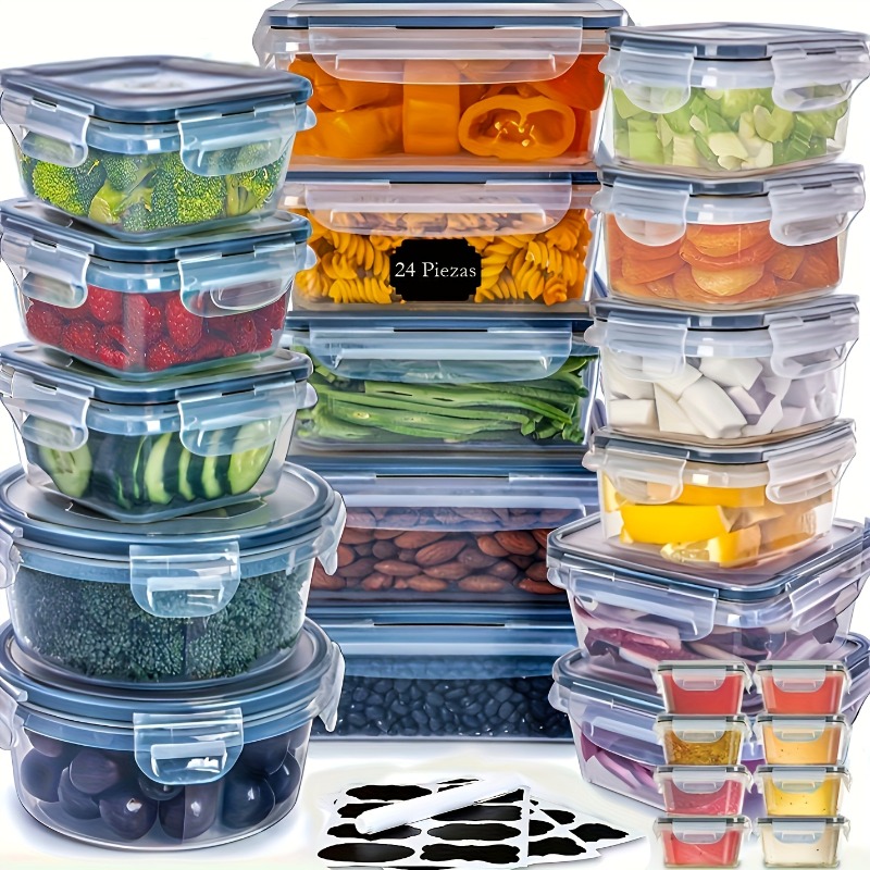 48PCS BPA-Free Food Storage Se - Food Storage Labels 评论和价格
